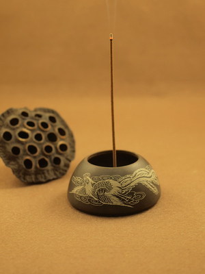 澄泥石刻鳳香插 純手工雕刻的石質香爐與盤香爐批發指南